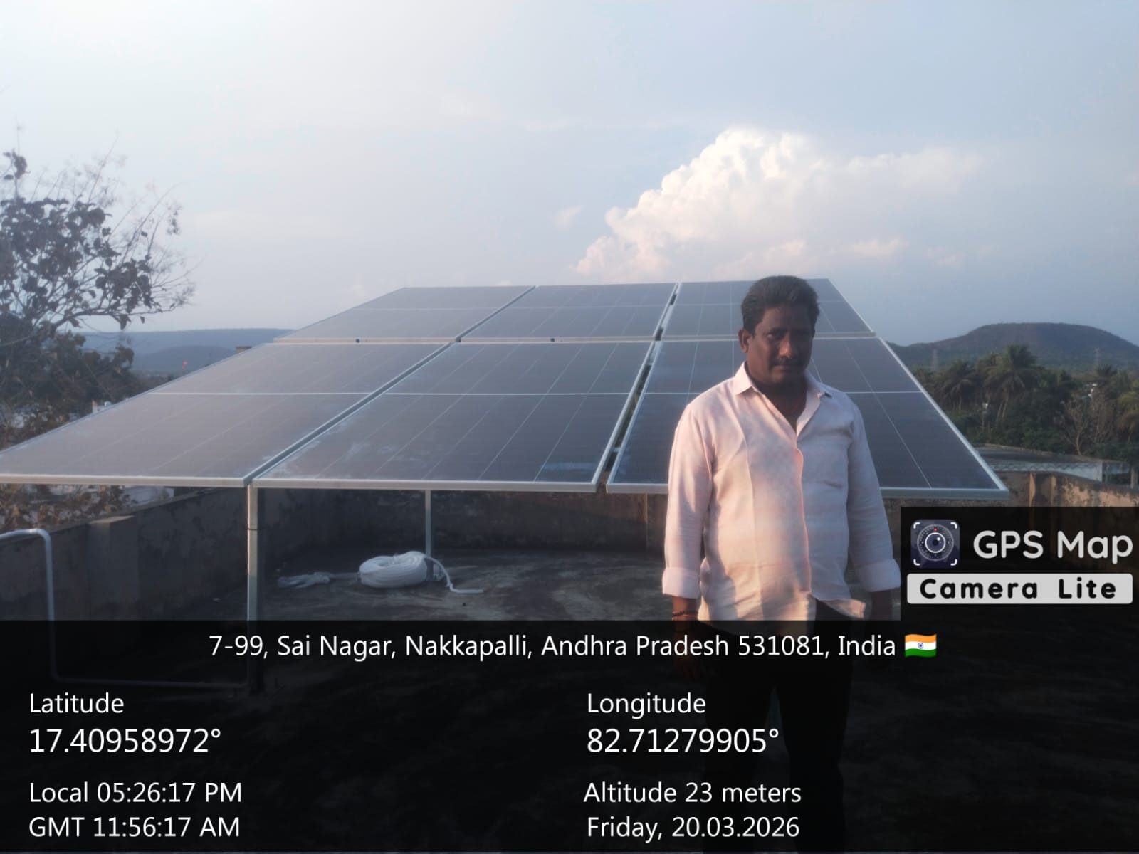 Solar installation Satyavaram