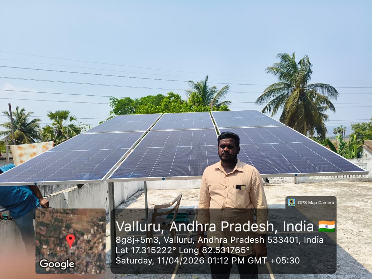Solar installation Srirampuram