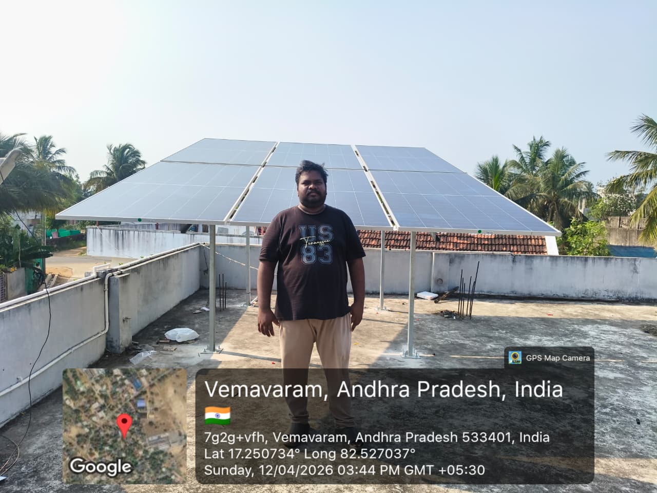 Solar installation Tuni