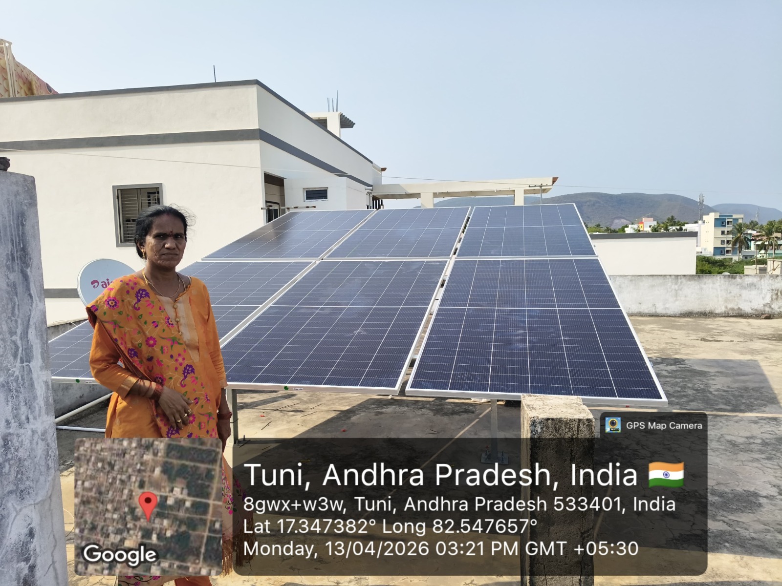 Solar installation Valluru